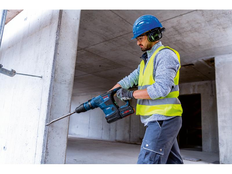 Bosch Professional Akku-Bohrhammer GBH 18V-36 C Biturbo 2 x Herausragende Kompaktheit und Leistung