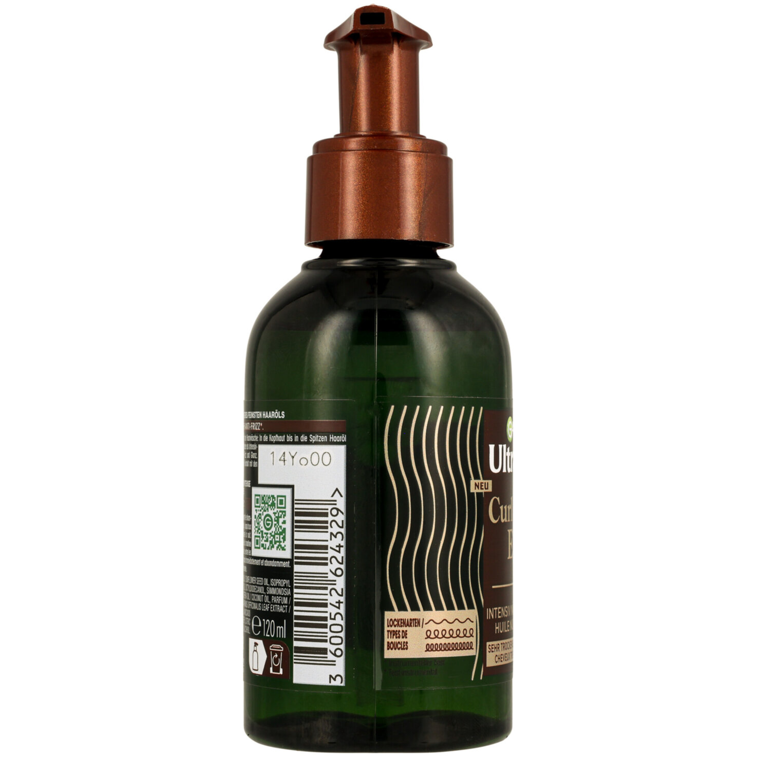 Garnier Ultra Doux Curl Revival Elixir Intensiv Nährendes Haaröl