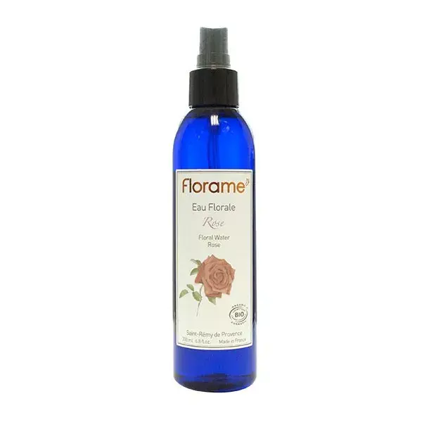 Água Floral de Rosas Orgânica para Aromaterapia Florame 200ml
