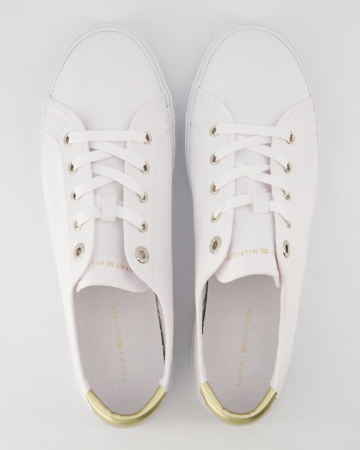 Tommy Hilfiger Lace Up Schnürschuhe in Weiß