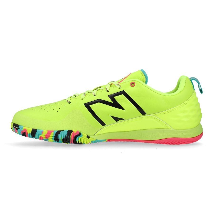 New Balance Audazo V6 Pro IN - Jaune Fluo/Multicolor