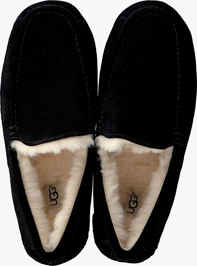 zwarte ugg pantoffels ascot