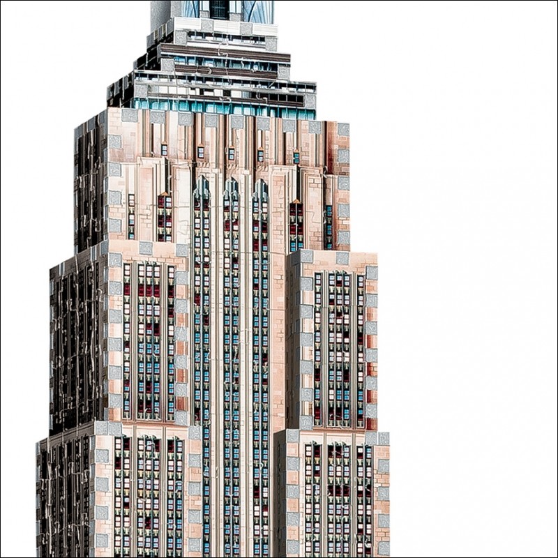Wrebbit 3D Puslespil - Empire State Building