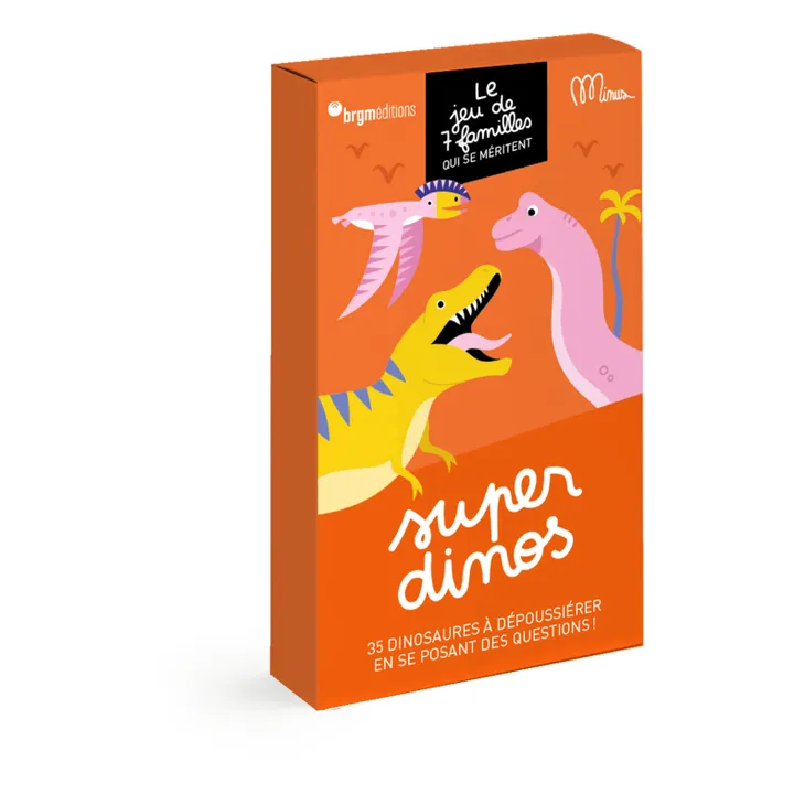 Minus Editions Jeu de 7 familles - Super Dinos