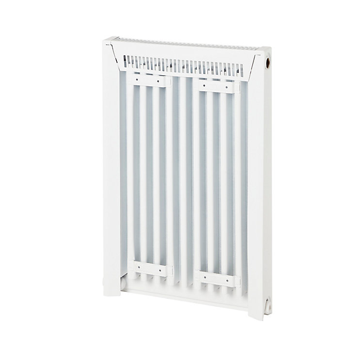 Radiateur eau chaude acier GoodHome blanc 369 W L.40 cm x H.60 cm