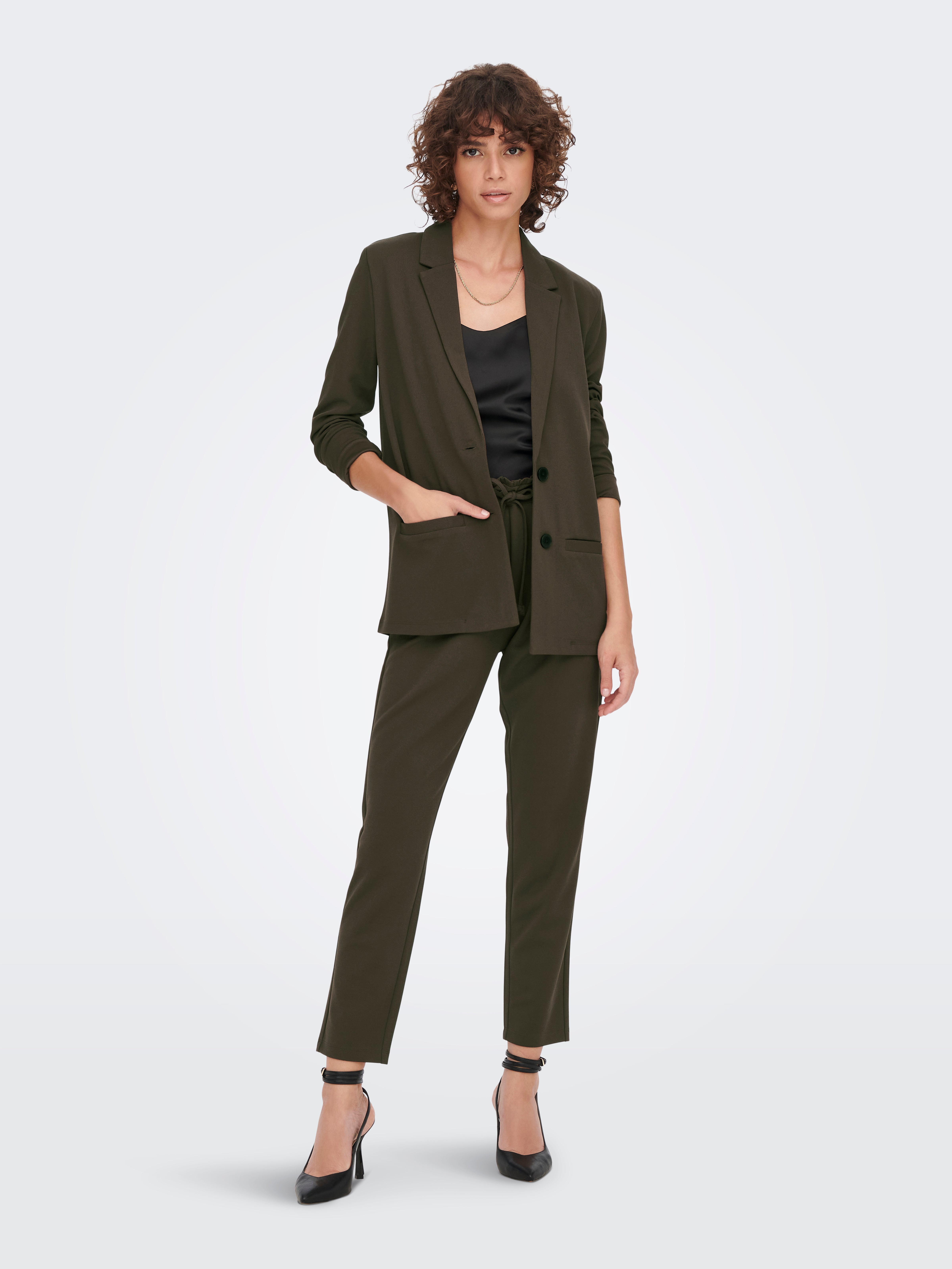 JDYLOUISVILLE Blazer Chocolate Brown