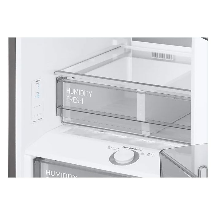 Samsung Kühl-Gefrierkombination RL38A7CGTS9/EG Edelstahl Look