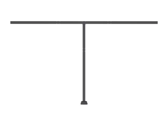Auvent automatique sur pied 400x300 cm Anthracite