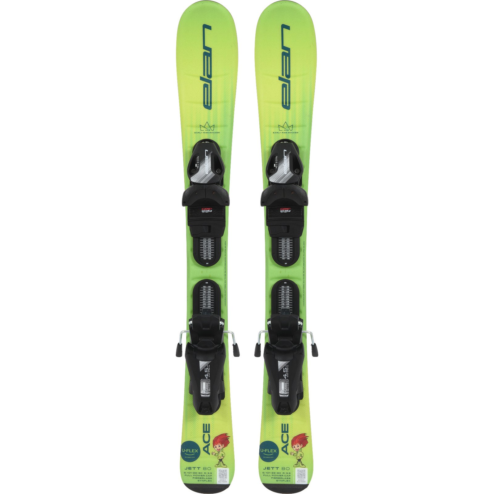 Kinder-Ski-Set Elan Jett JR inkl. EL 4.5 GW 80 cm