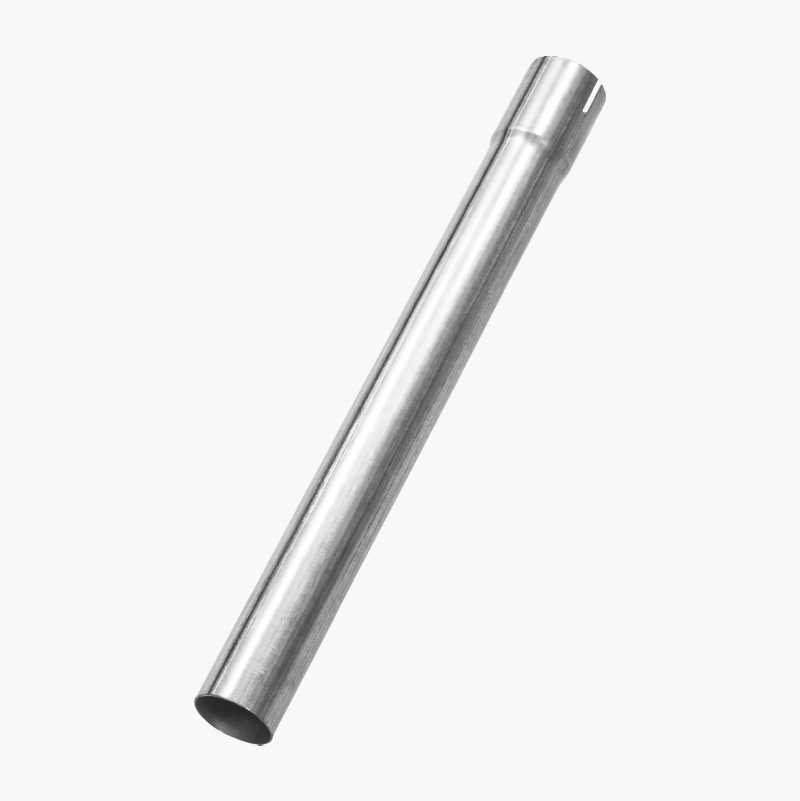 Rett rør med muffe, 0,5 m, 51 mm