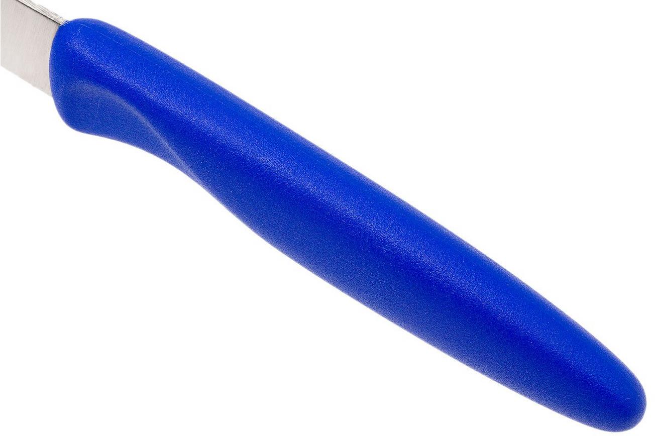 Robert Herder straight classic schilmes roestvaststaal, blauw, 8,5 cm