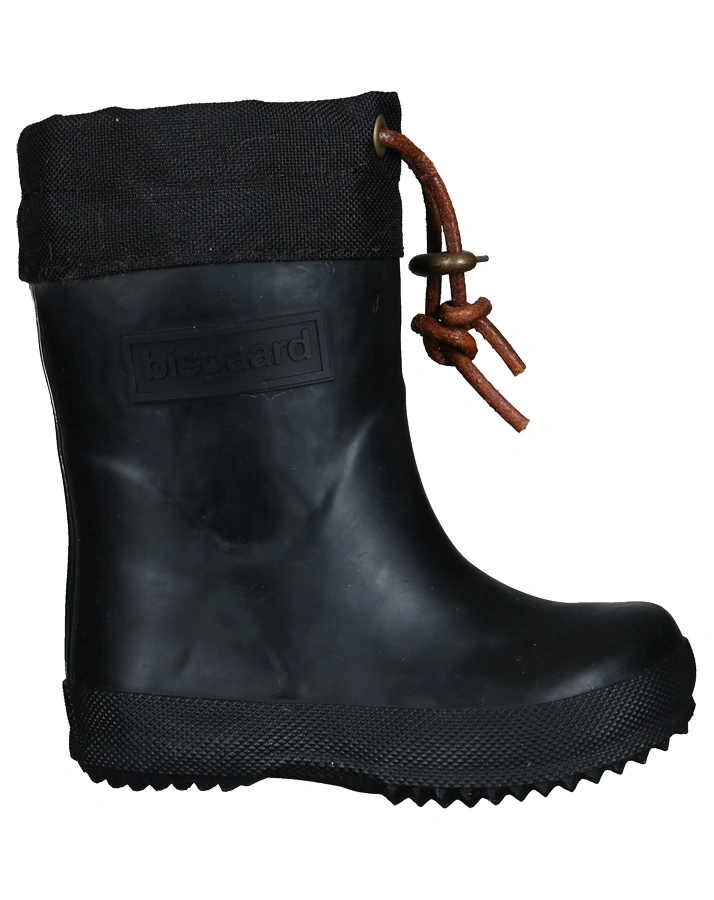 Gummistiefel WINTER THERMO gefüttert in schwarz
