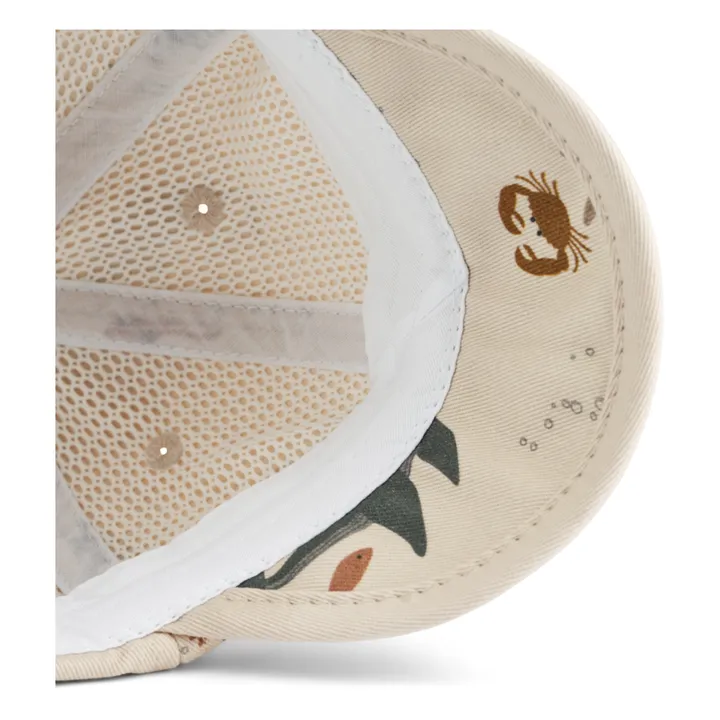Liewood Casquette Tone Coton Bio | Ecru
