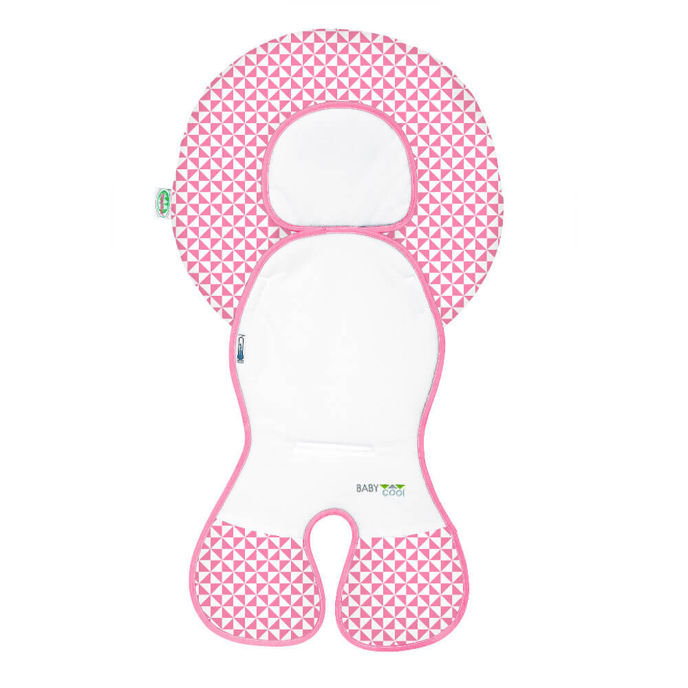 Odenwälder BabyNest Odenwälder 10126-1103 Babycool-Schalensitz-Auflage pink
