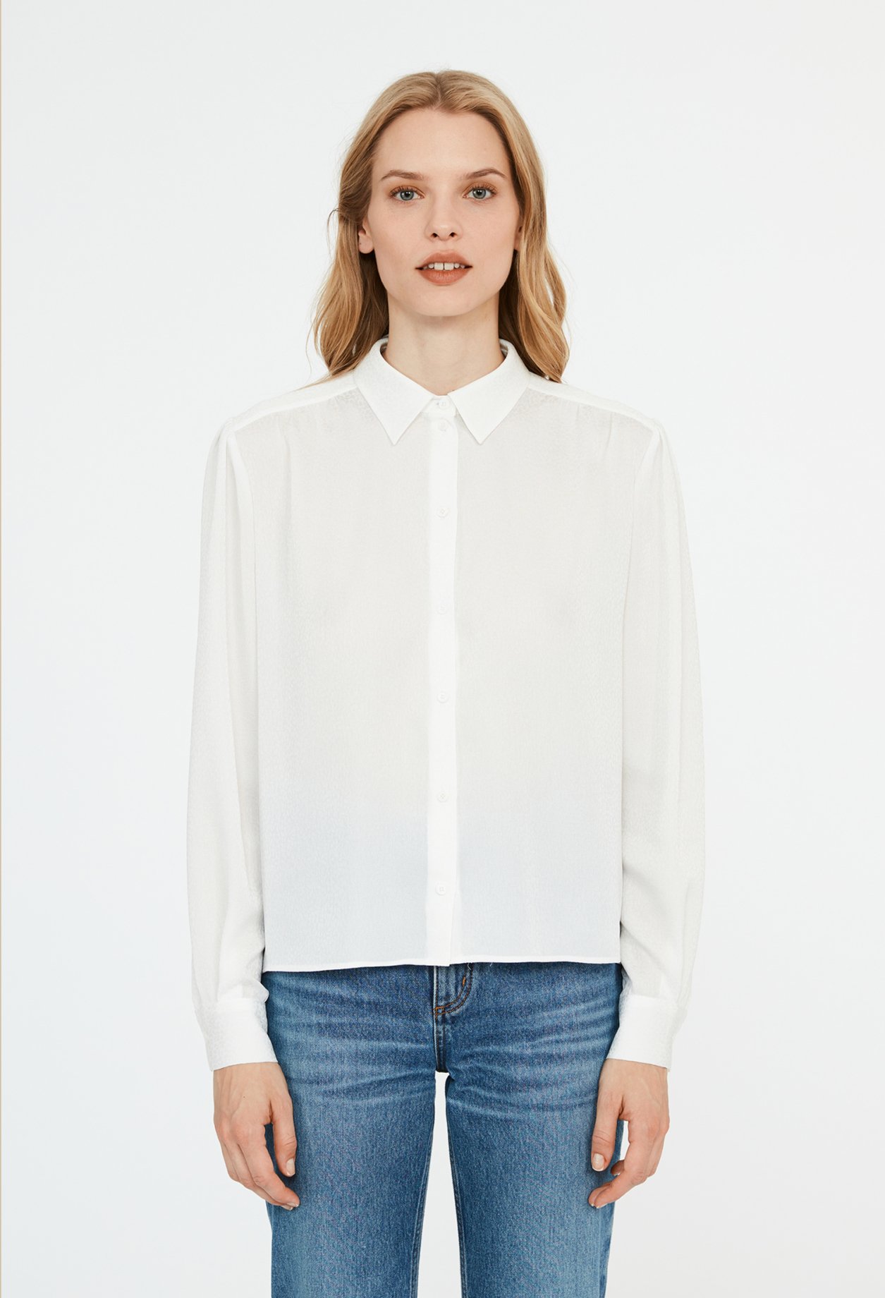 Chemise classique fluide