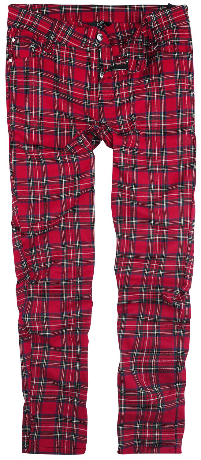 Pantalon Tartan | Banned Pantalon en toile