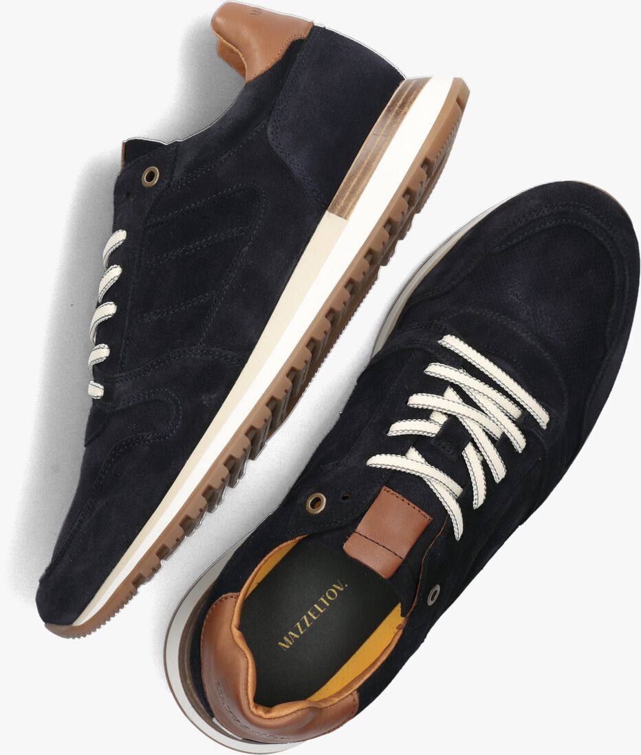 MAZZELTOV blauwe mazzeltov lage sneakers 13249
