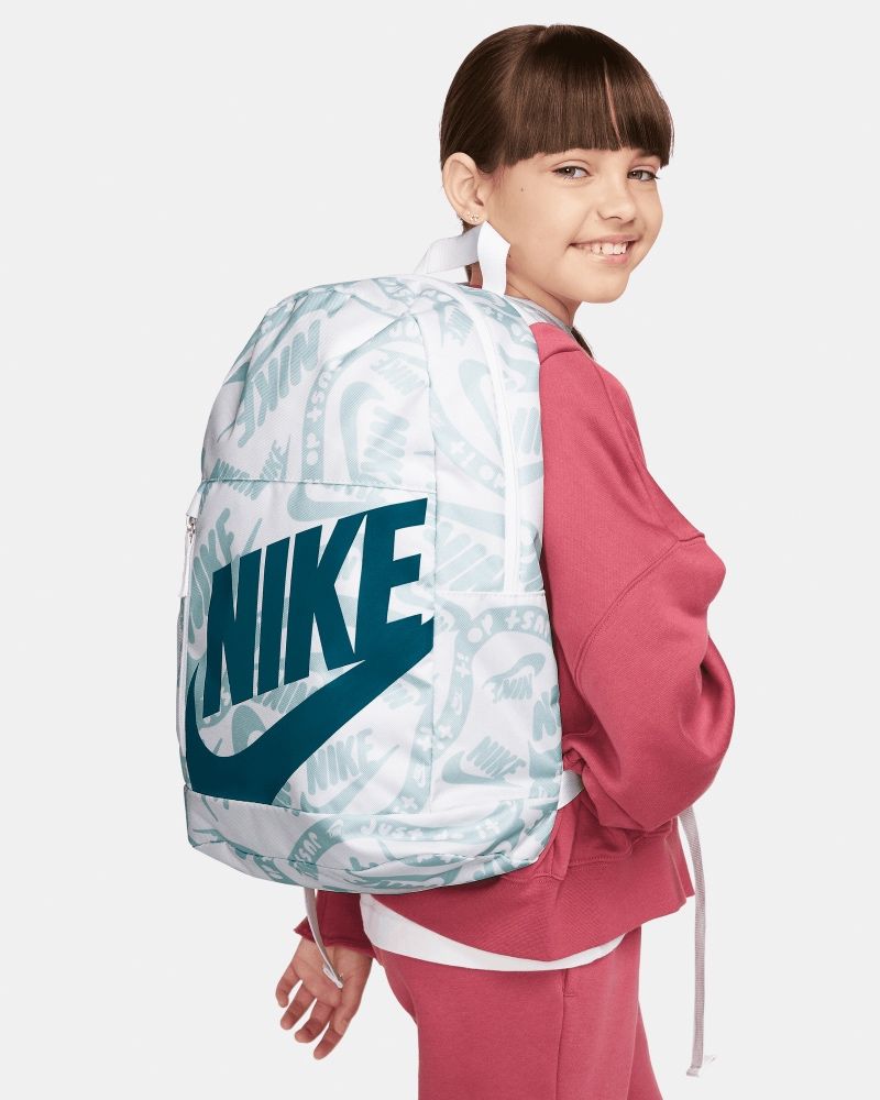 Sac à dos Nike Elemental Blanc & Bleu pour enfant