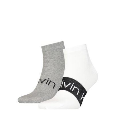 Chaussettes homme Sneaker 2P Logo Ribbon CALVIN KLEIN