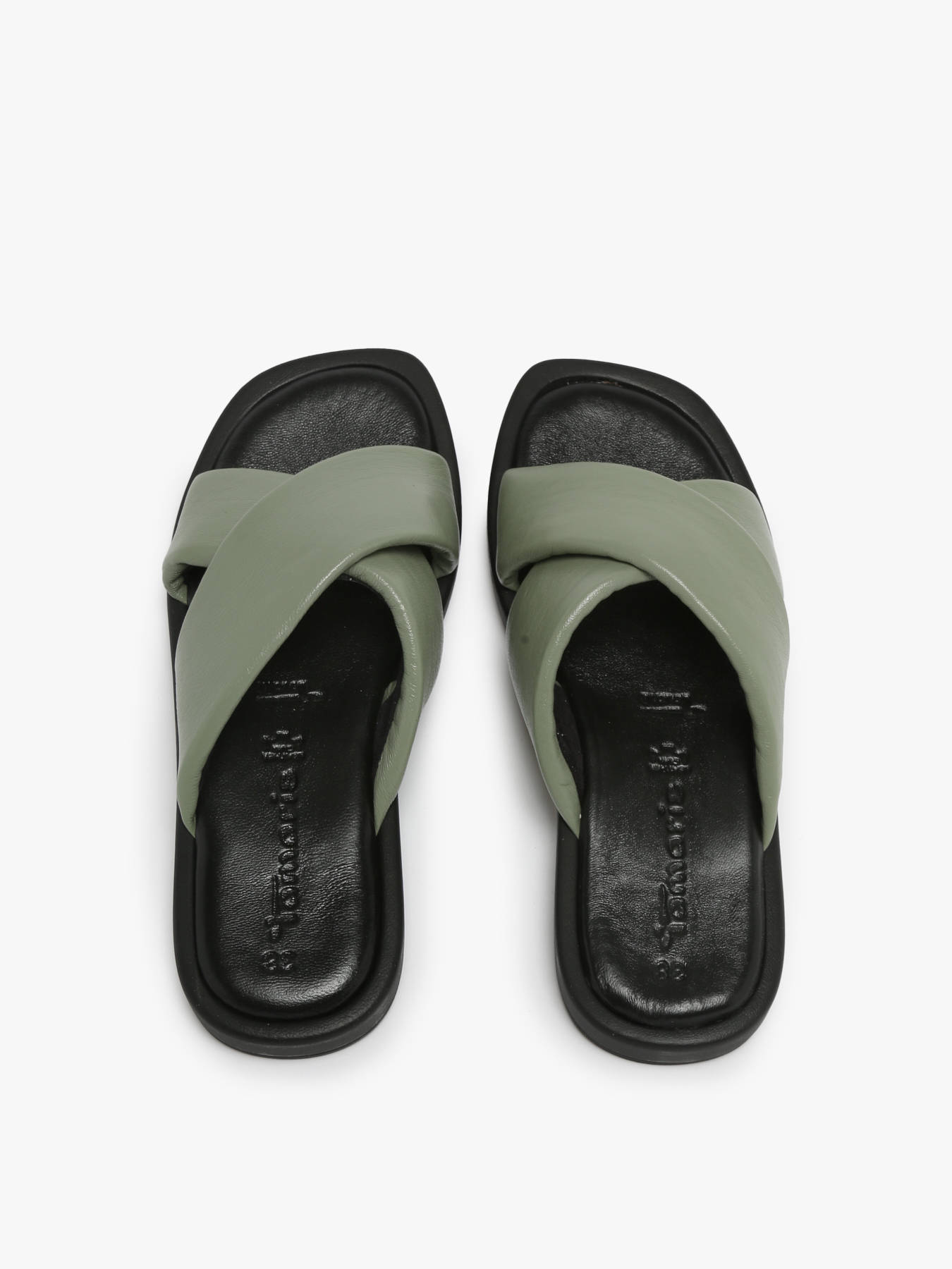 Mules en cuir TAMARIS