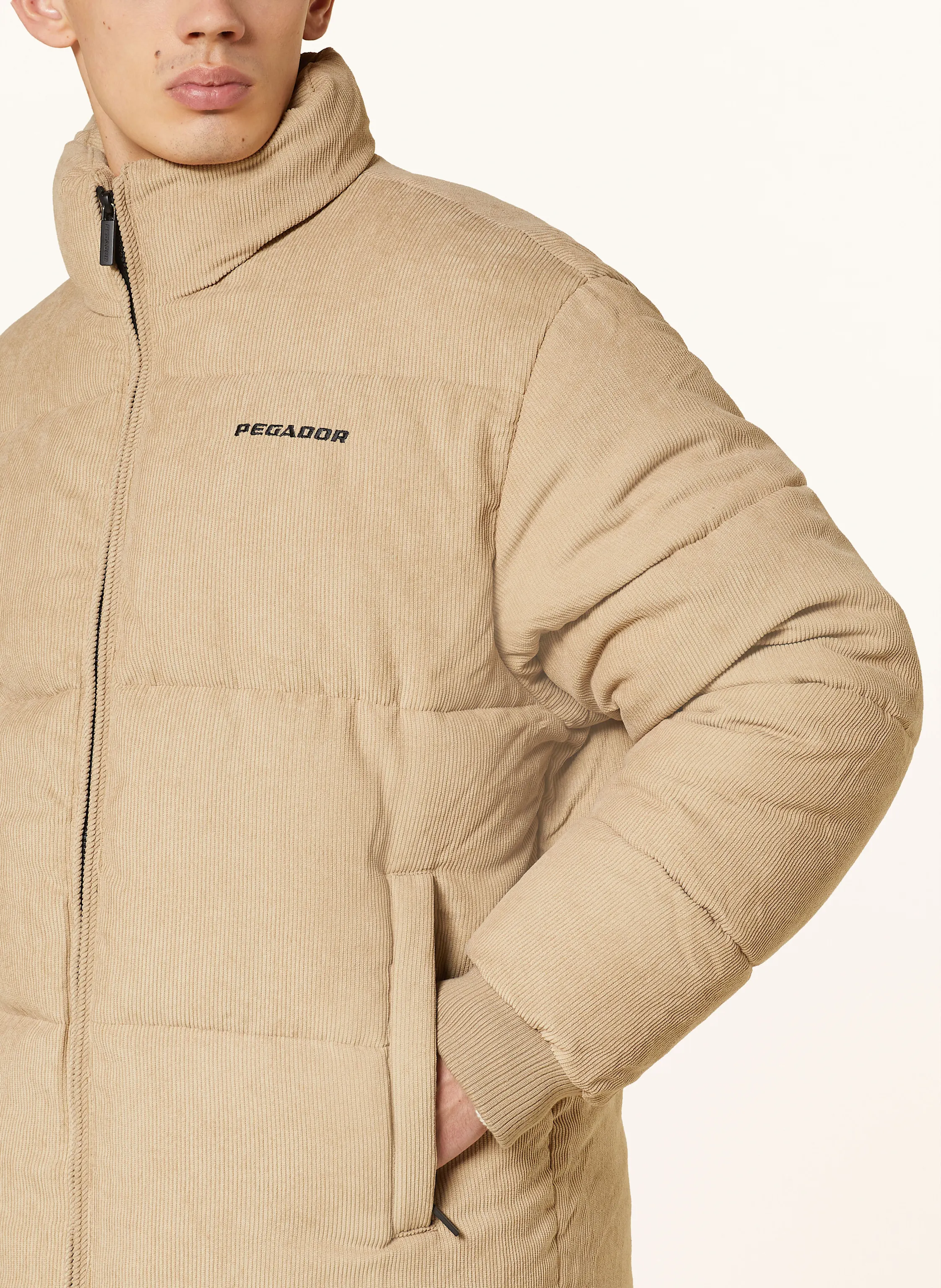 PEGADOR Steppjacke SOLIN aus Cord