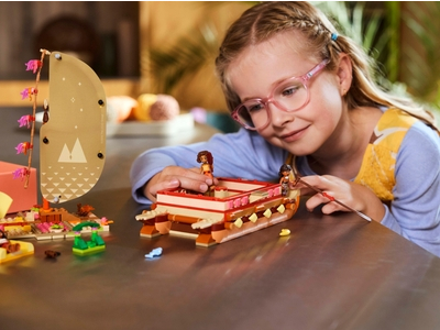 LEGO Vaiana's avonturenkano (43270)