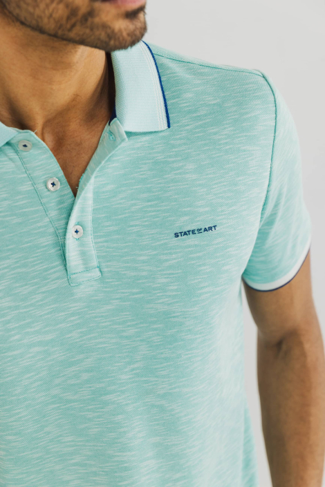 State of Art groene heren polo