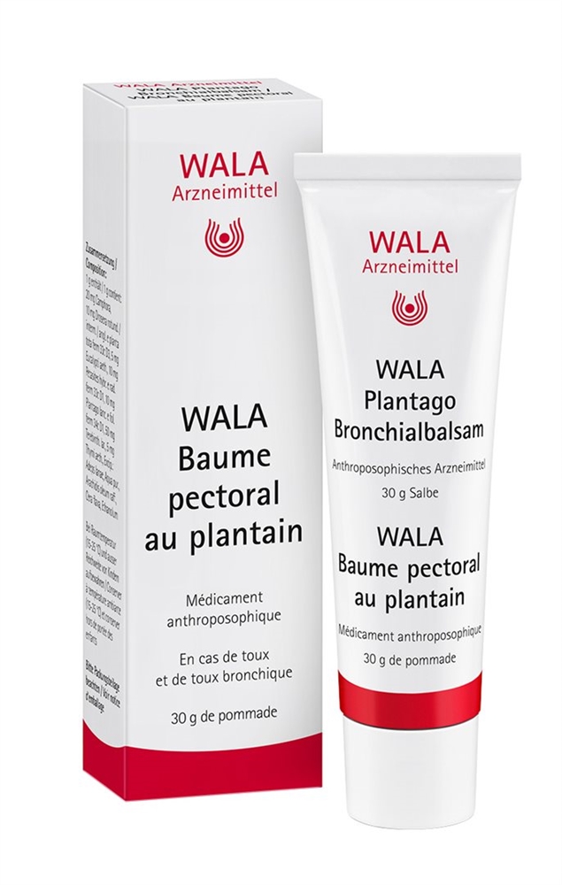 WALA Plantago Bronchialbalsam<br>30 g, Tube, Salbe
