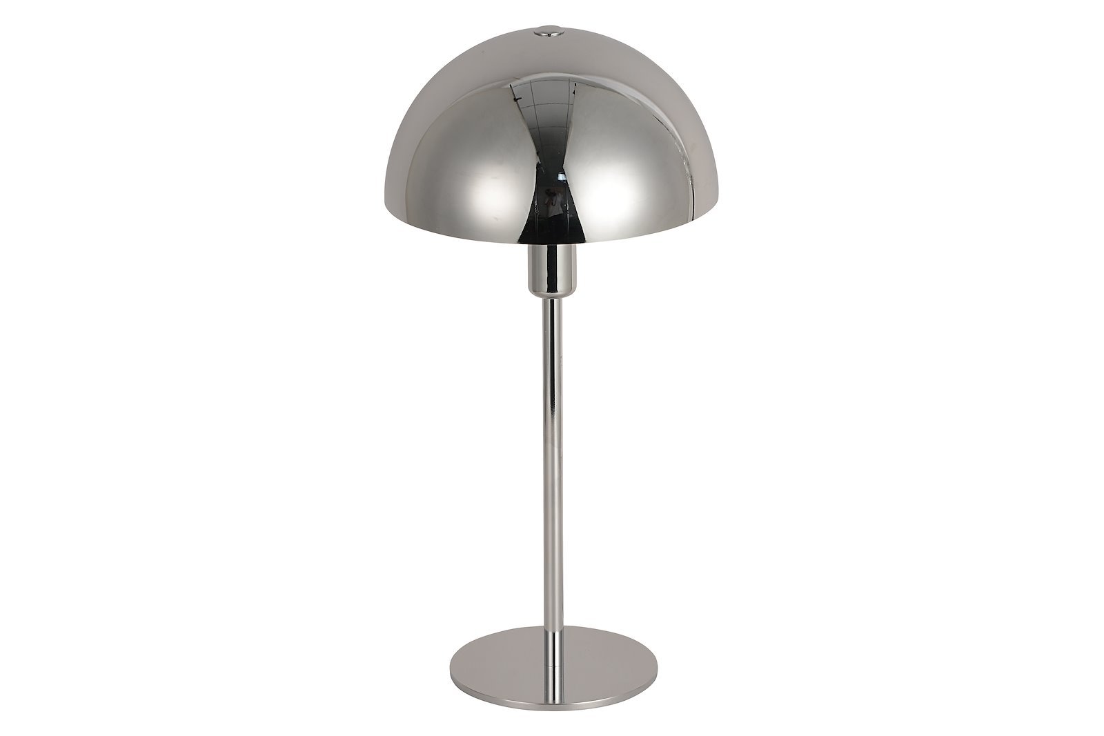 Vilde bordlampe Krom høyde 43cm med ledning og bryter Maks LED 6W E14