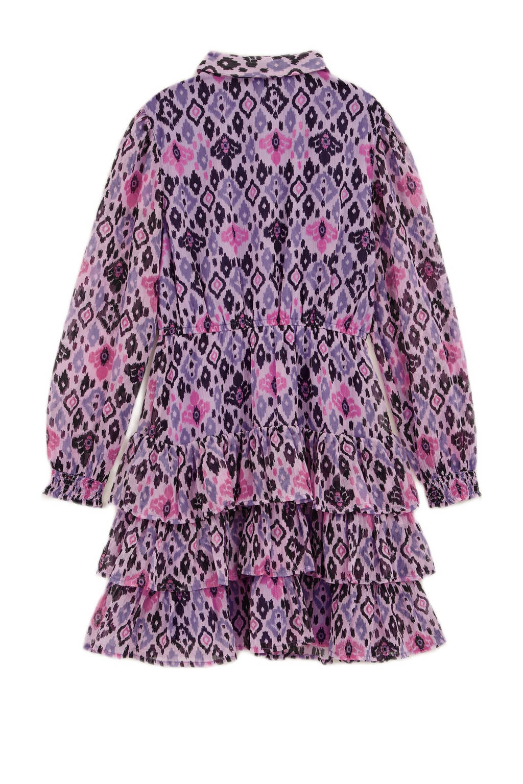 WE Fashion korte jurk paars