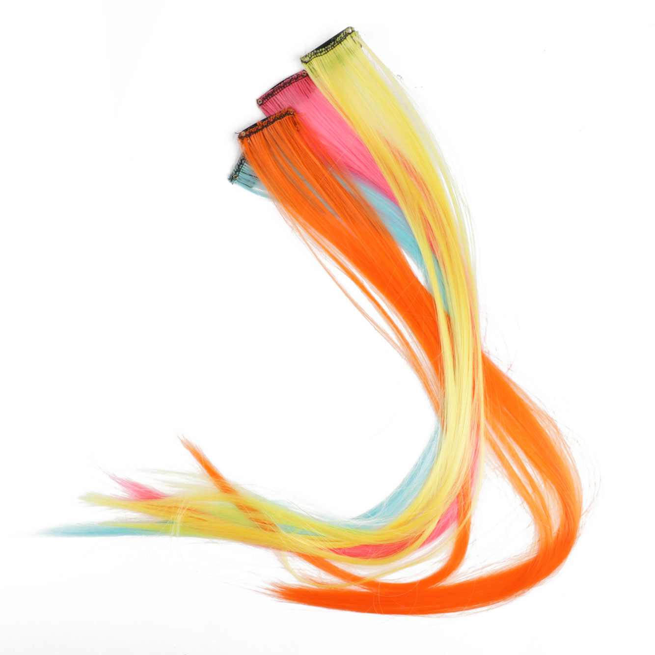 Fluorescerende Haarstuk, 50cm