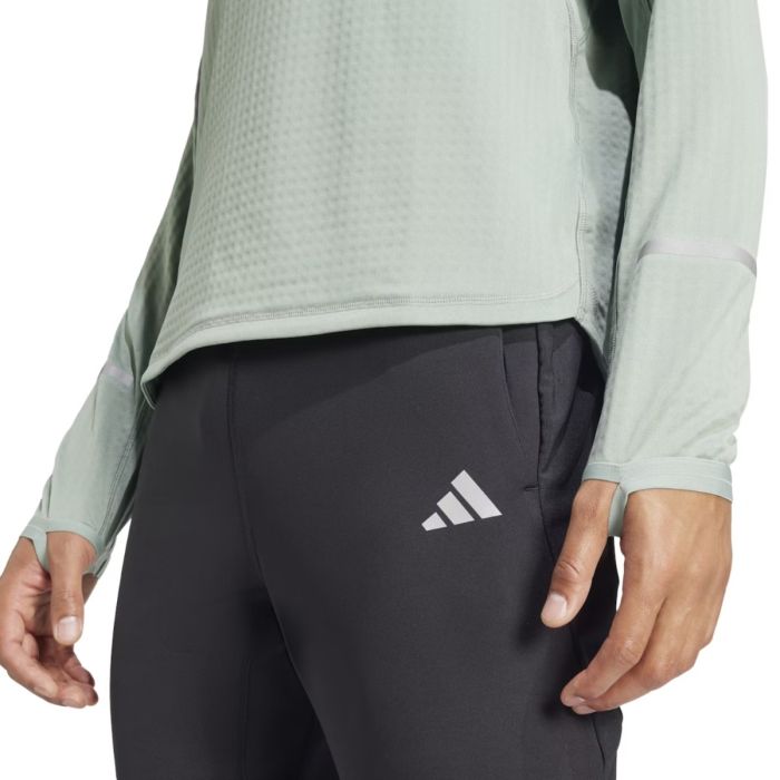 adidas Herre Trøjer Ultimate Hivis 1/2 LS Grøn