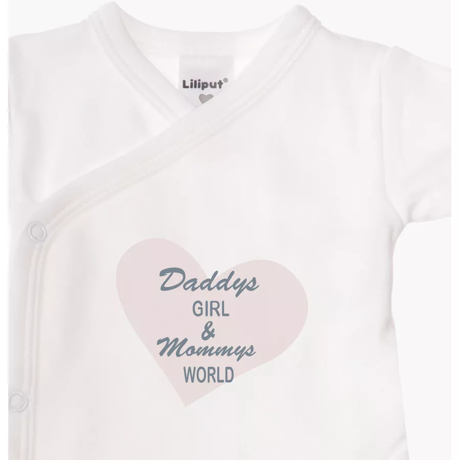 Liliput Kurzarm-Wickelbody 2er-Pack Little Queen weiß
