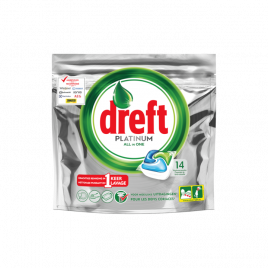 Dreft Platinum vaatwastabletten regular klein