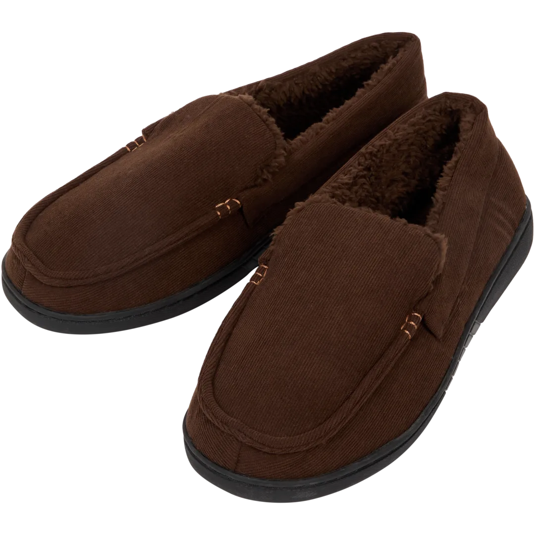 Mocassin memory foams pantoffels Maten 40 - 45 | diverse kleuren