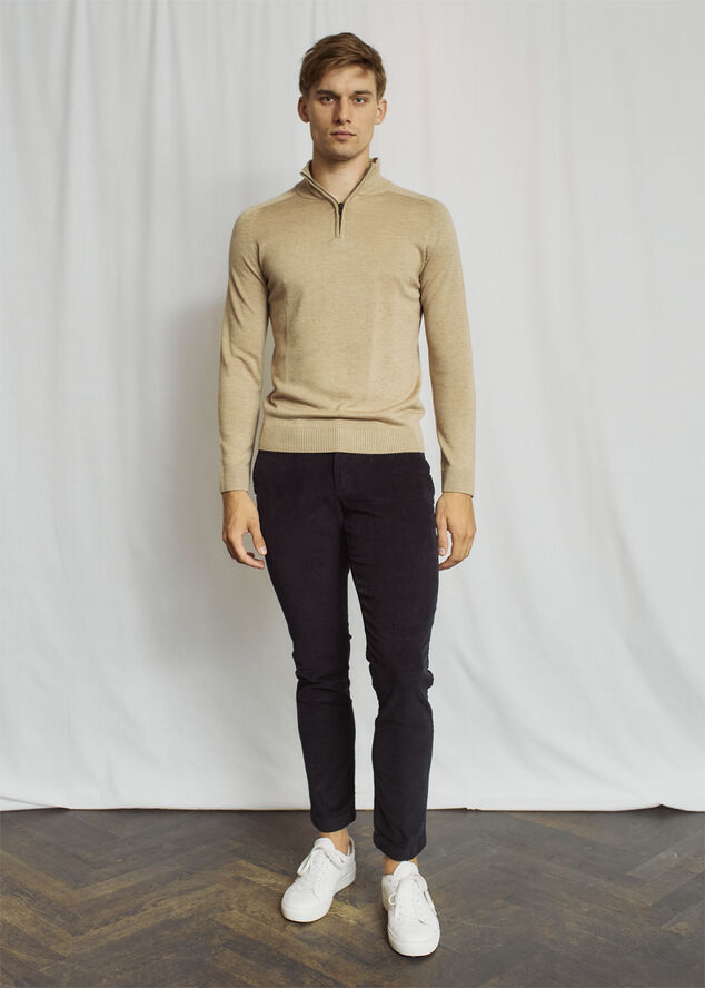 Bruun & Stengade BS Pelle Regular Fit Knitwear Sand