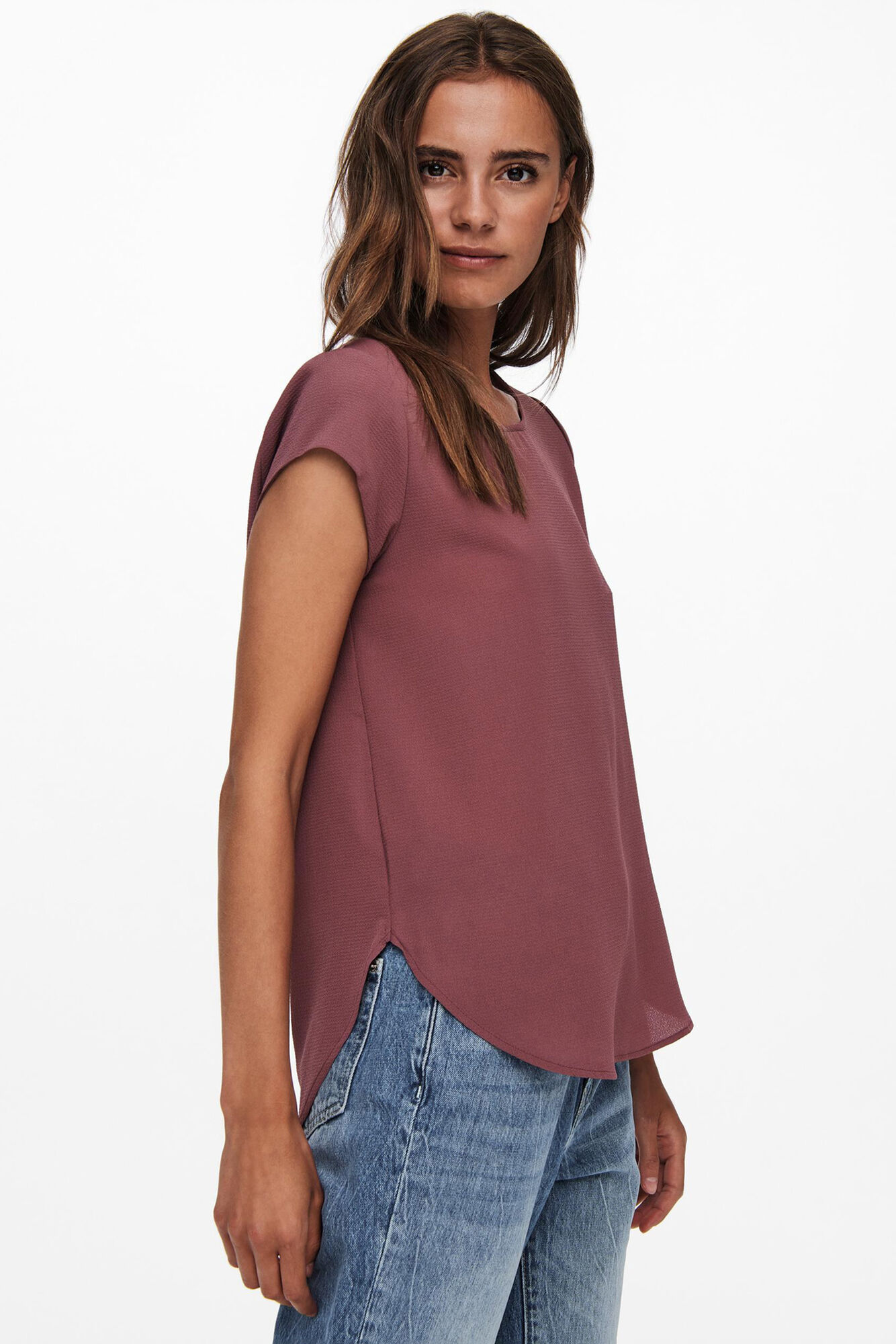 Blusa de manga curta