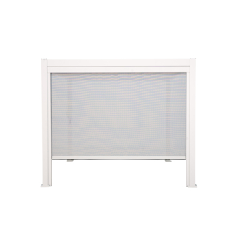 Zijwand voor pergola Classic & Deluxe Wit 360 series