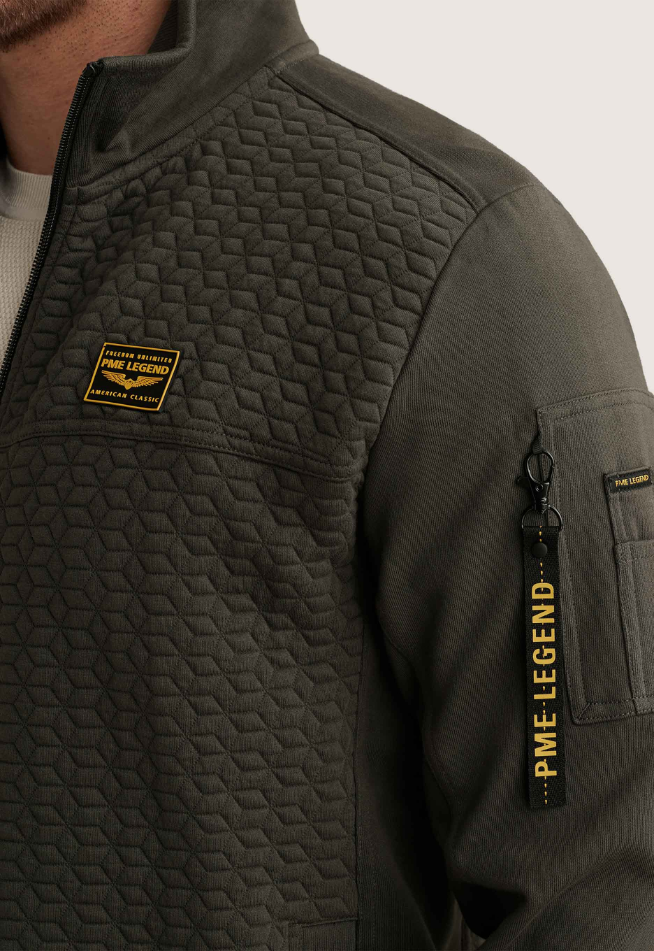 PME Legend Structured Sweat Jacket