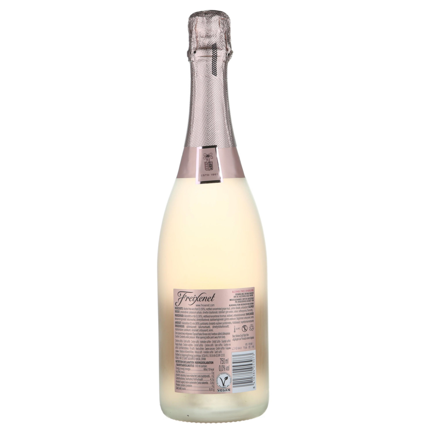 Freixenet 0.0% Alkoholfrei Sparkling Rosé -75cl