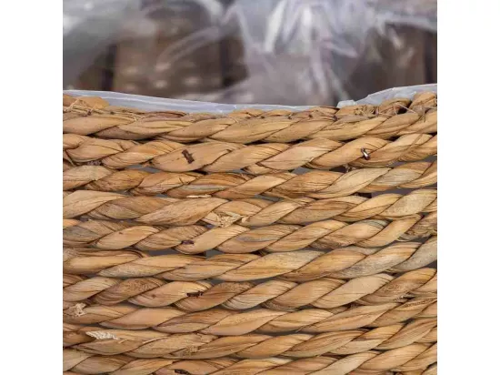 Panier rond en corde 29x29x17h cm
