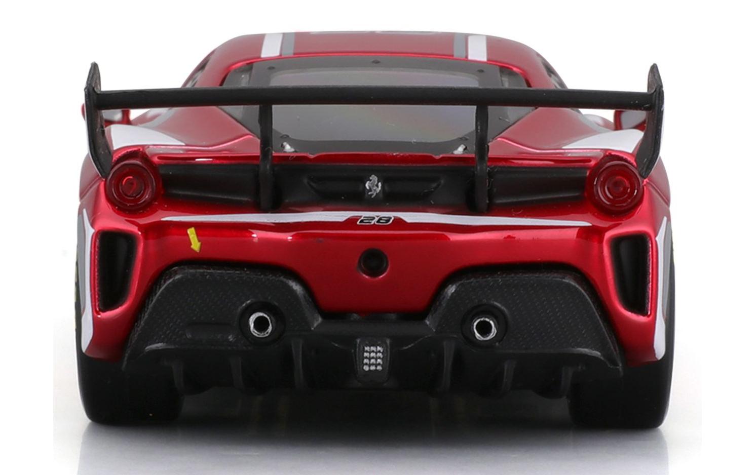 Ferrari Racing 488 Challenge Evo 2020 Rot 1:43Sammlermodell im Massstab 1:43