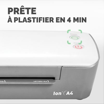 Fellowes Ion - Plastifieuse A4 - de 80 à 125 microns - anti-bourrage