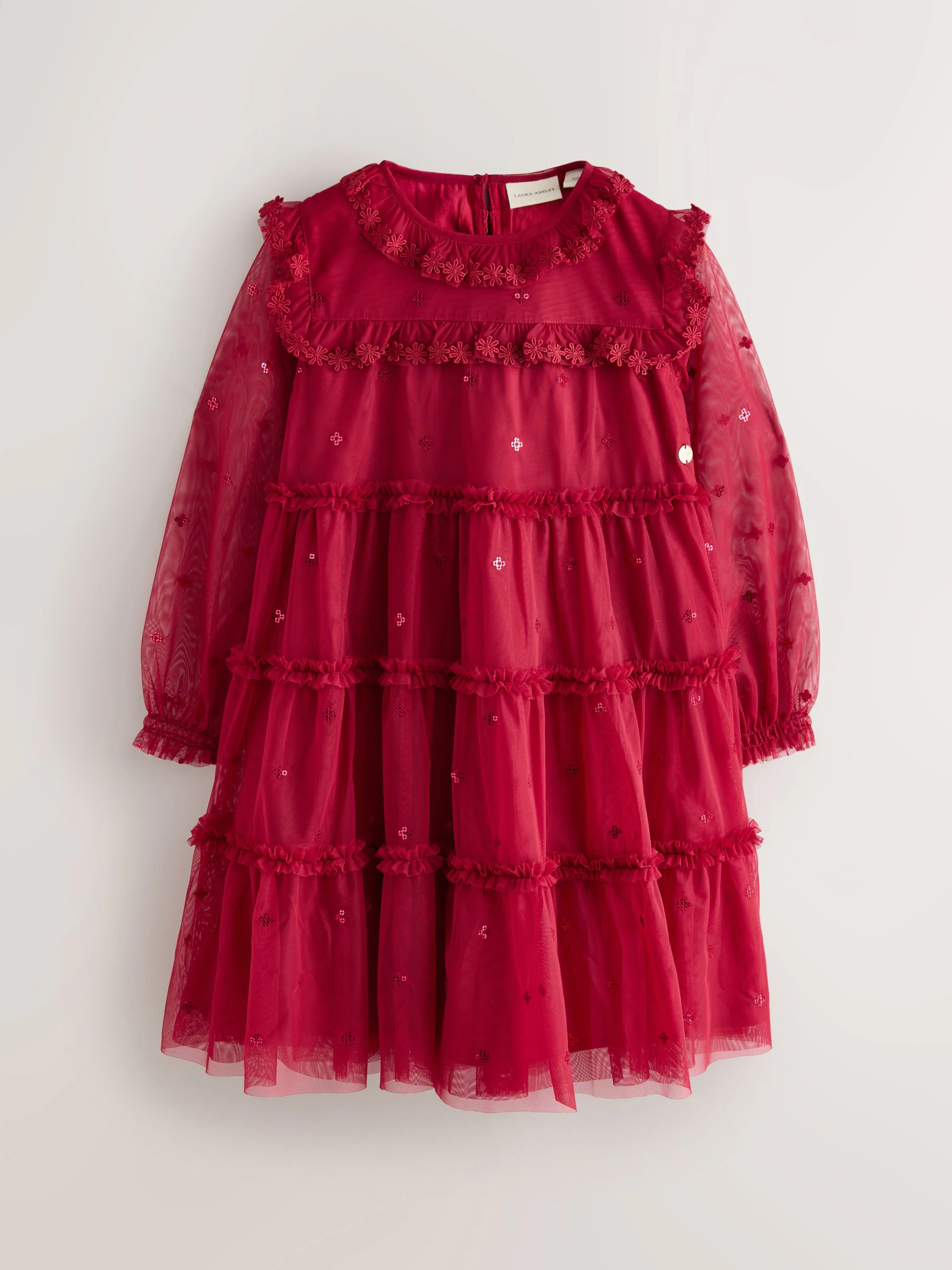 Laura Ashley Sequin Mesh Dress