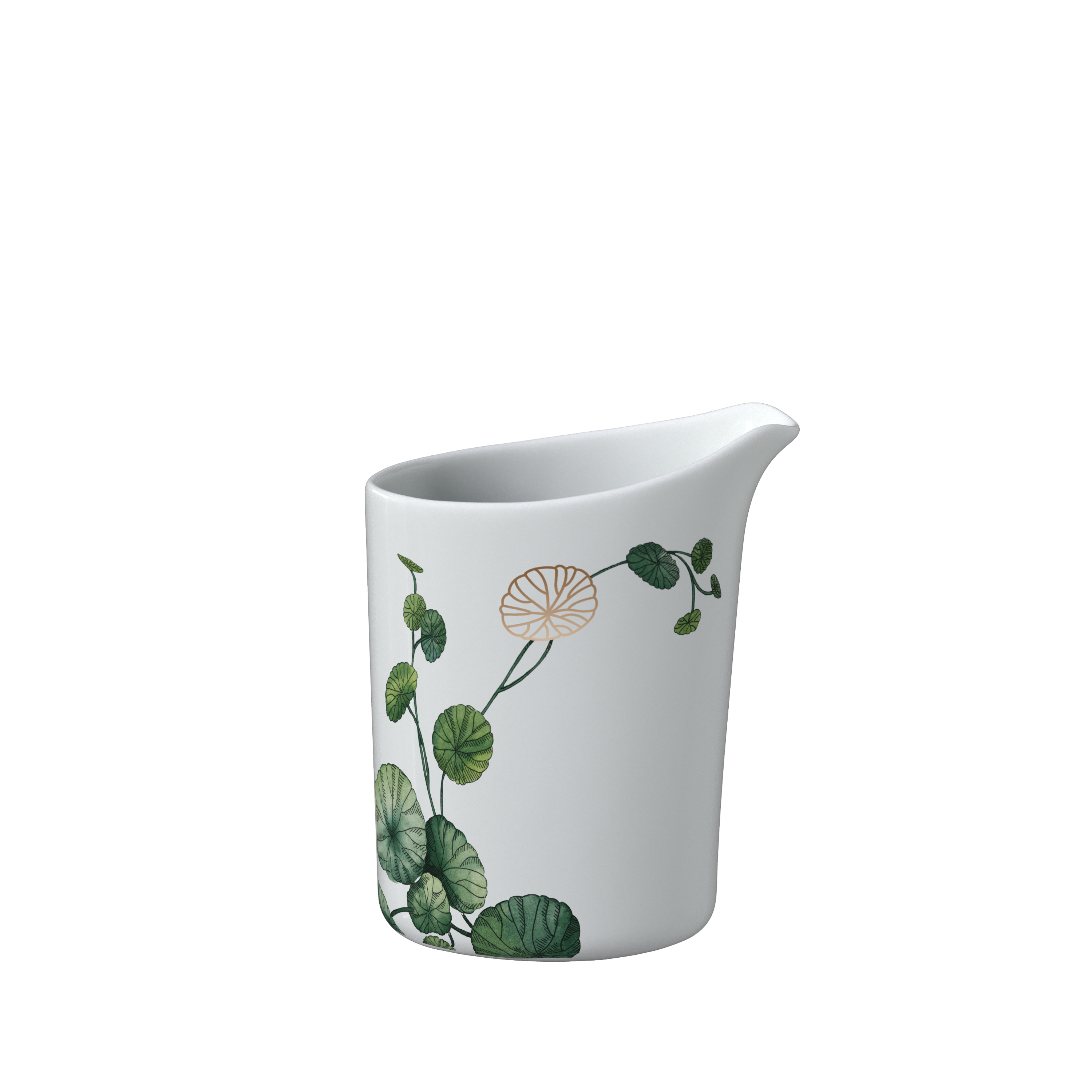 Avarua Creamer Multi-colored, 5.8 oz, Premium Bone Porcelain