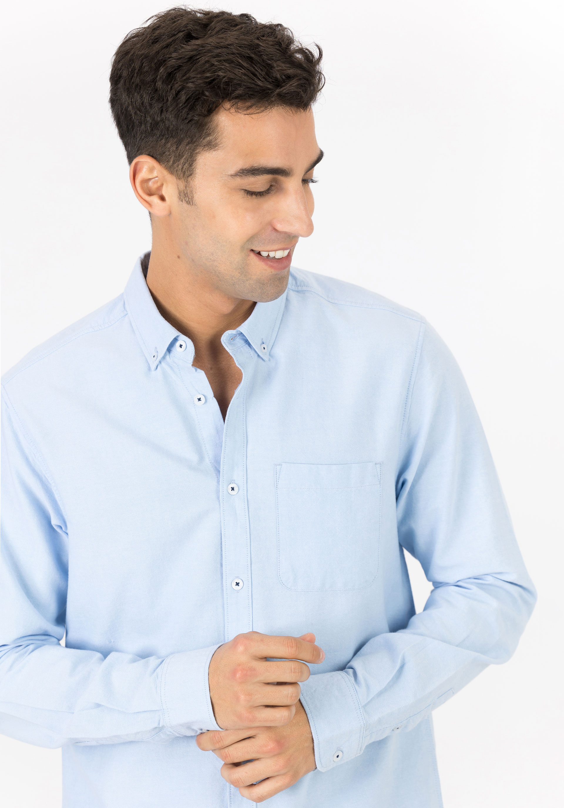 Camisa Regular Fit Oxford