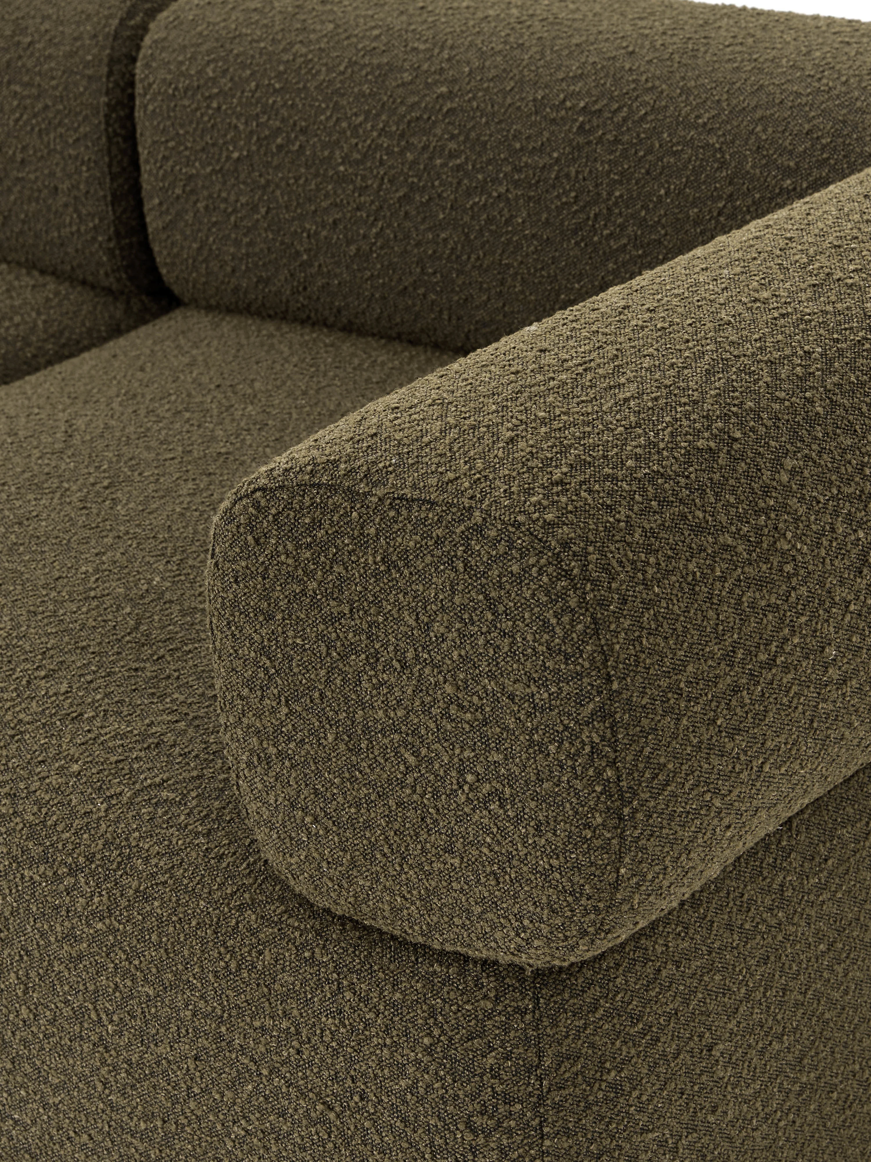 Modulaire bouclé bank Anton (3-zits)