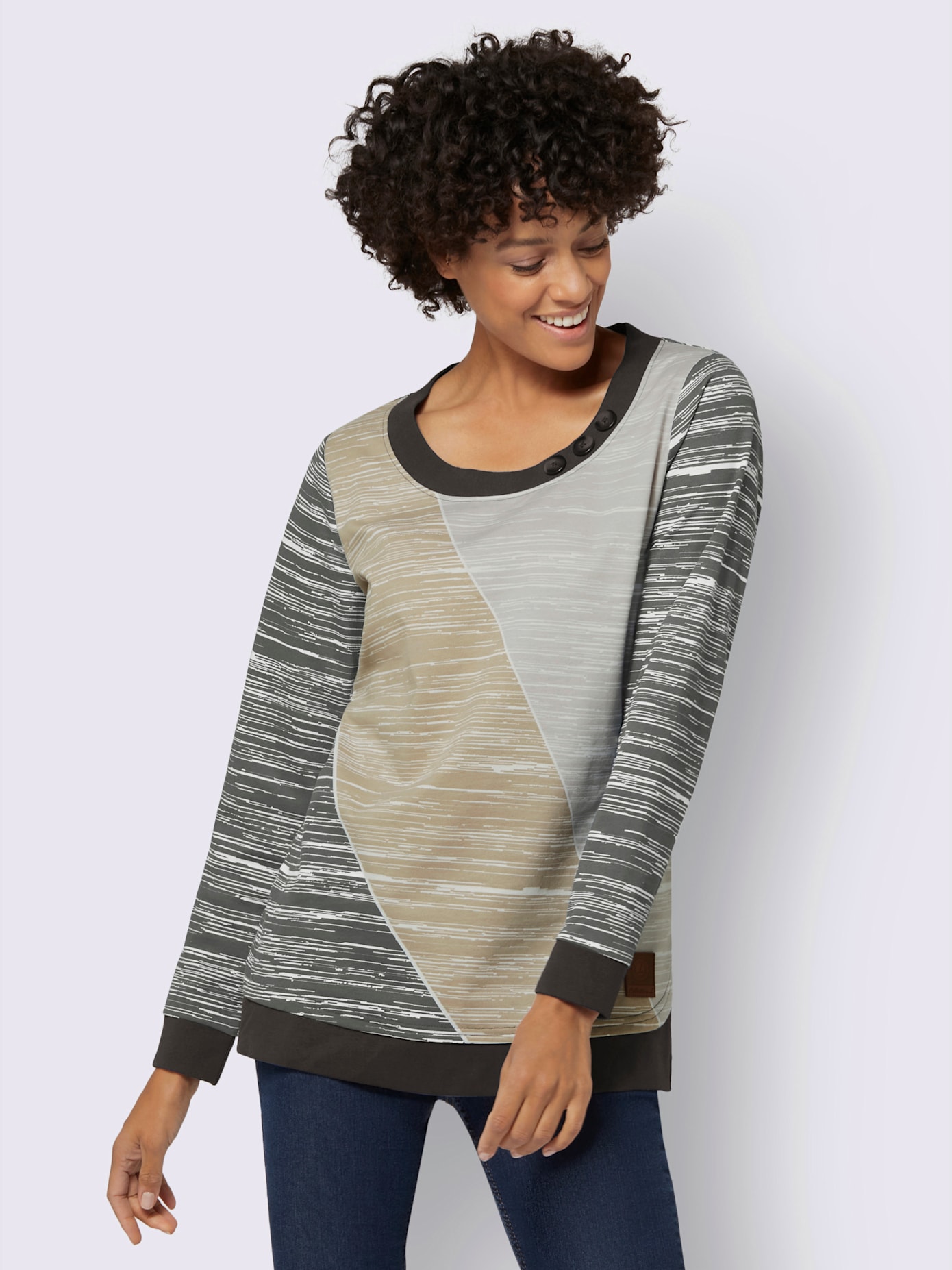 Sweat-shirt pur coton