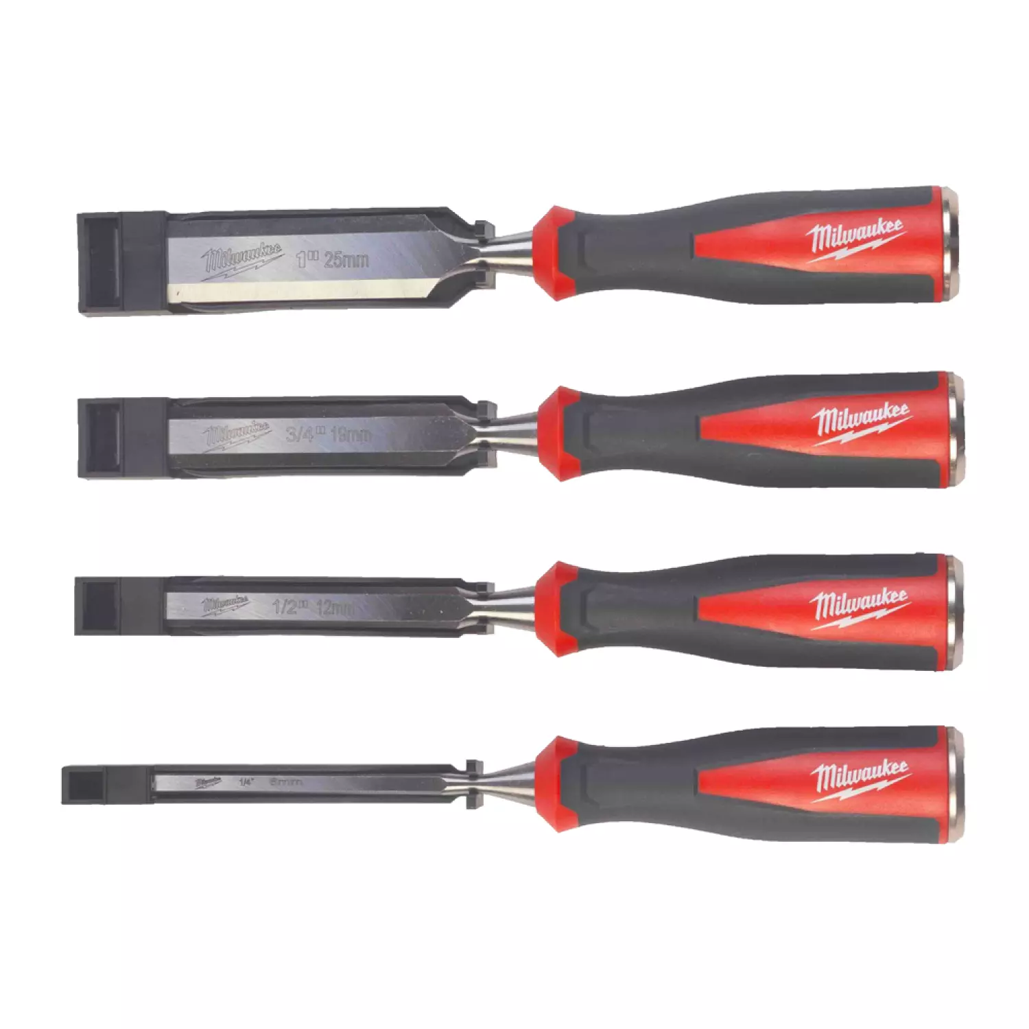 Milwaukee 4932479897 Steekbeitel Set (6,13,19,25 mm) (4-delig)