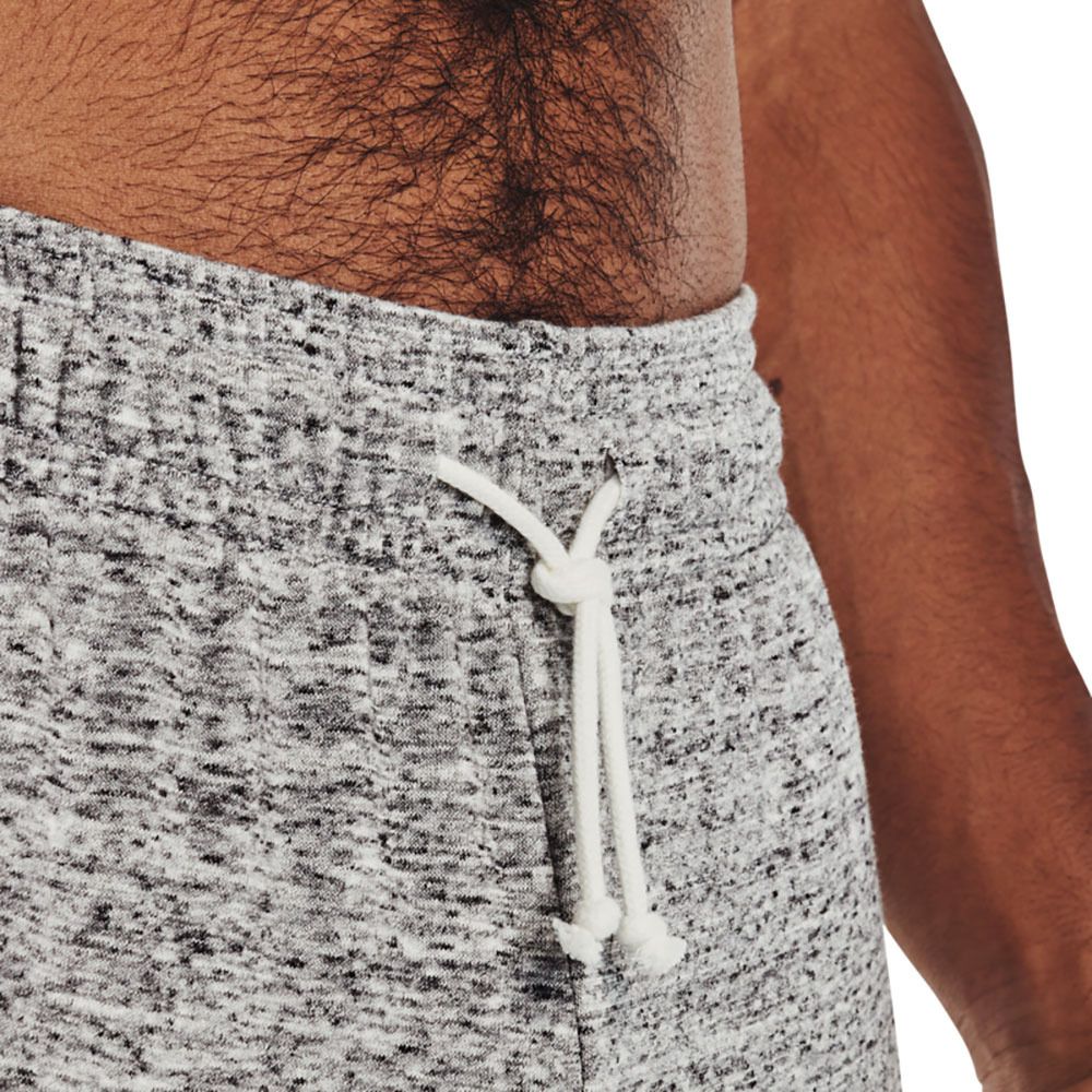 Under Armour RIVAL TERRY - Jogging Homme blanc